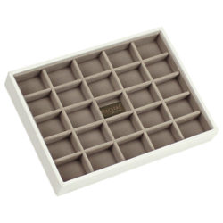 Stackers Jewellery 25-section Tray, White